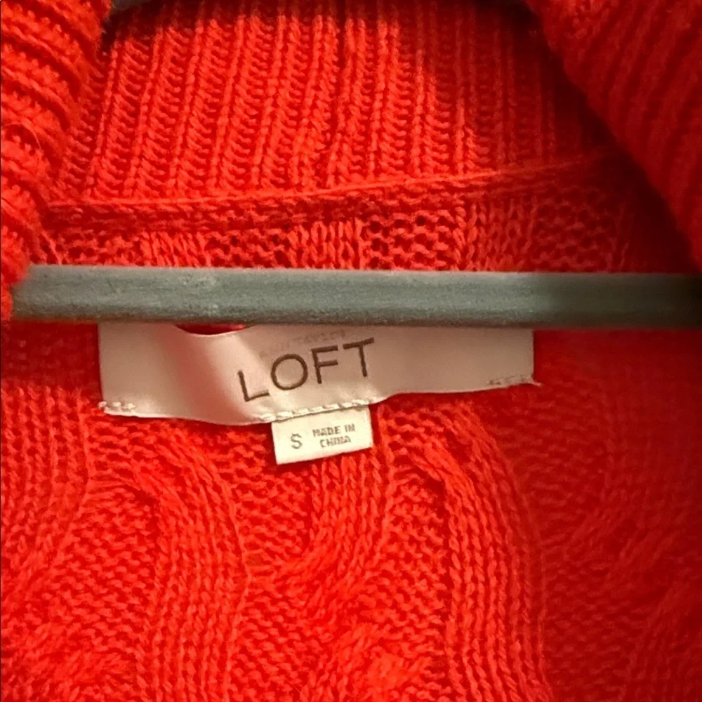 LOFT Vibrant orange Women's Cardigan